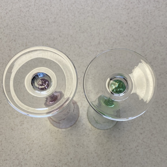 Set of Two Champagne Flutes - Excellent Condition - Never Used - Picture 4 of 5